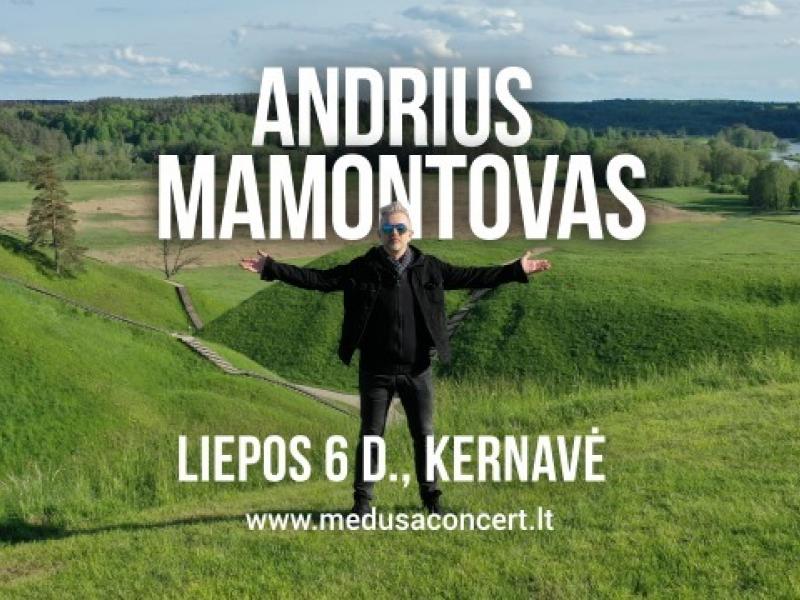 Andriaus Mamontovo koncertas Kernavėje