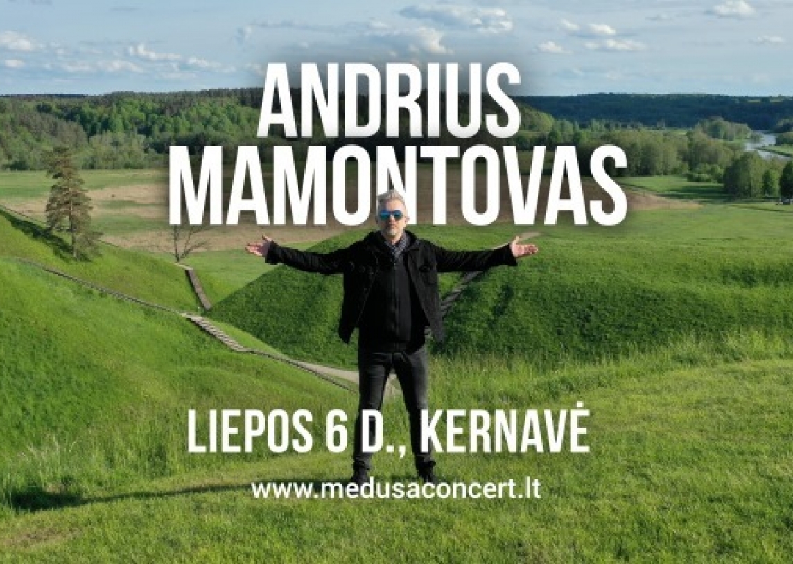 Andriaus Mamontovo koncertas Kernavėje