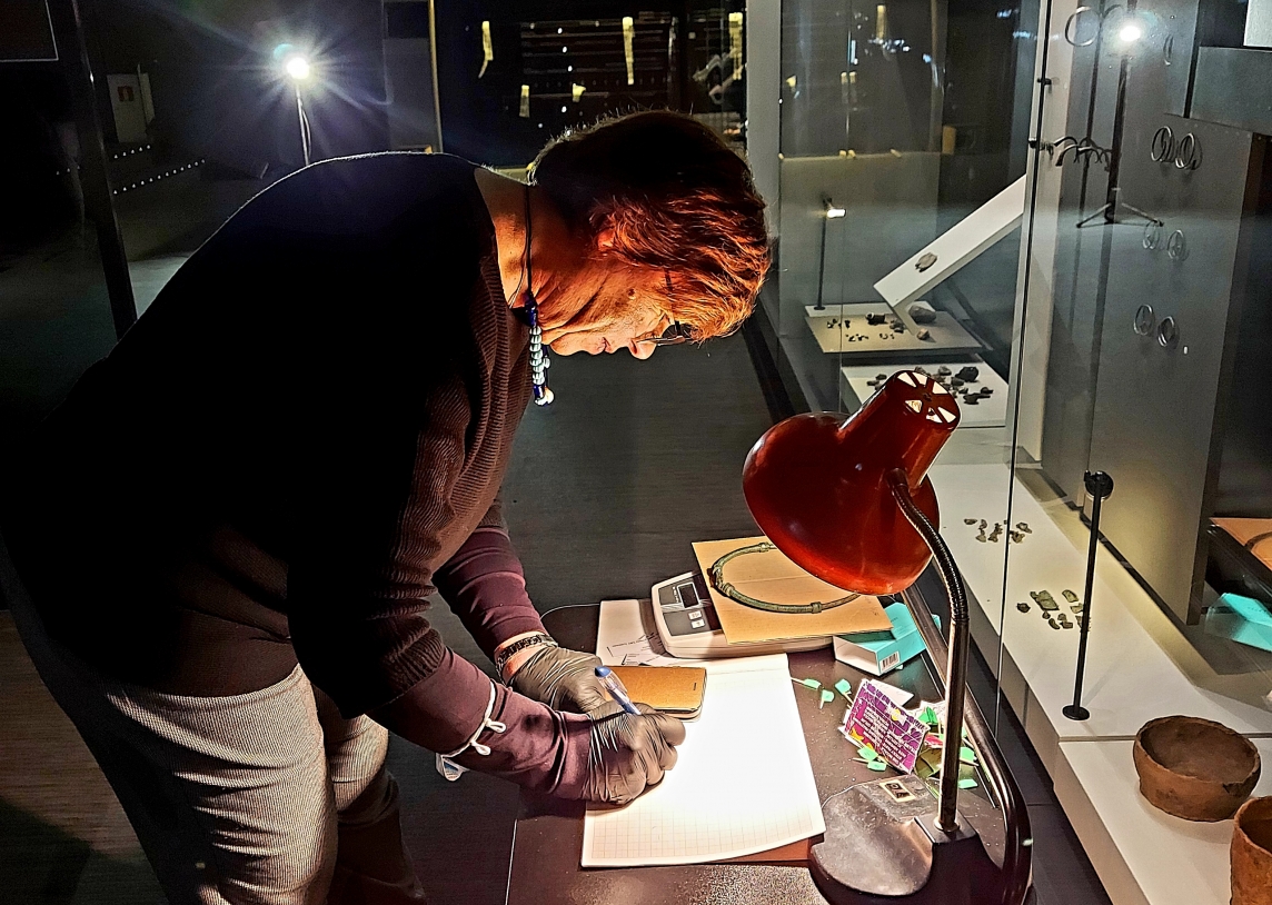 Kernavės muziejuje tirti archeologiniai radiniai