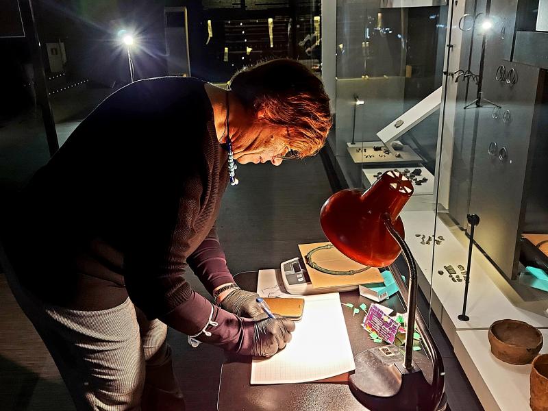 Kernavės muziejuje tirti archeologiniai radiniai