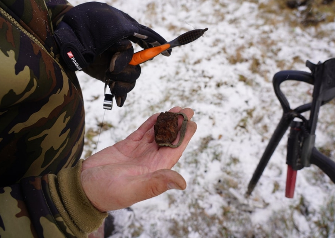 Archeologiniai žvalgymai Kernavėje metalo ieškikliais