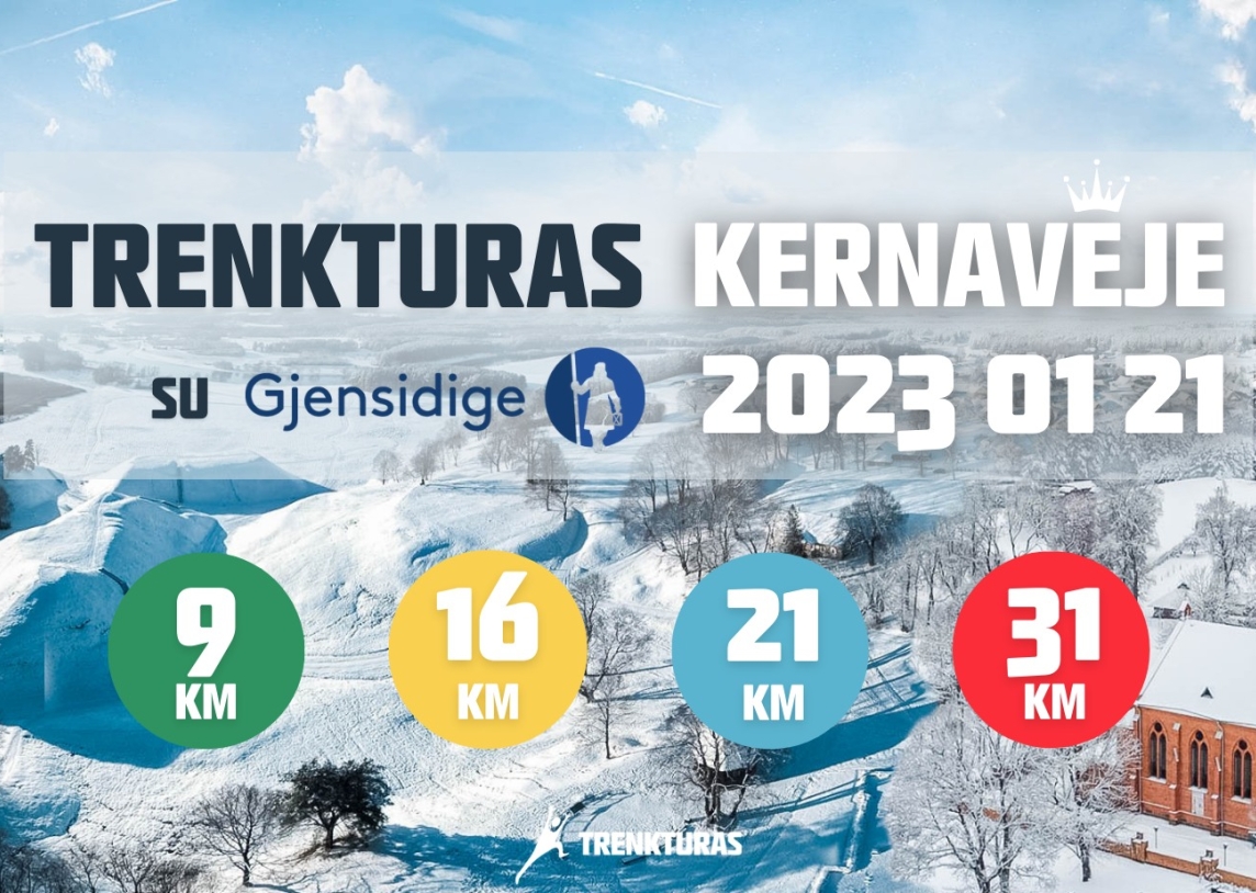 TrenkTuro žygis Kernavėje 