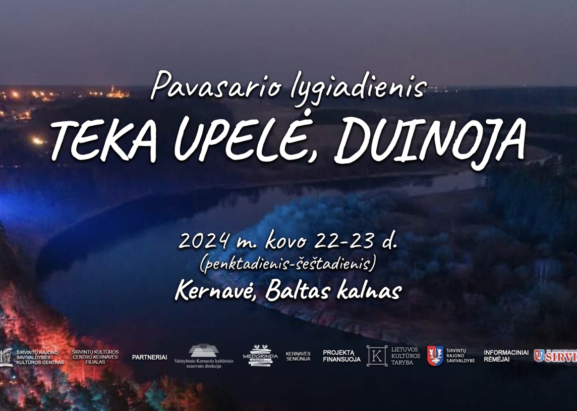 PAVASARIO LYGIADIENIS „TEKA UPELĖ, DUINOJA“ 