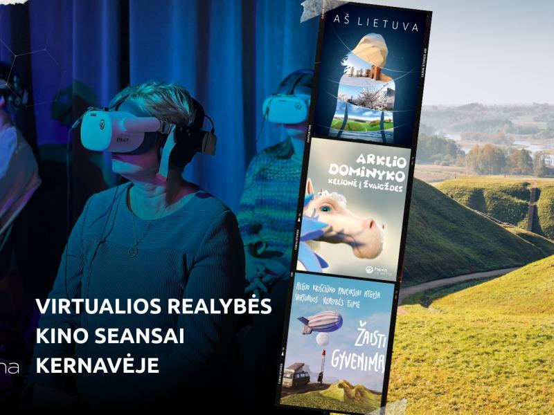 Virtualios realybės kino patirtys Kernavėje: svečiuose – „Hexa Cinema“