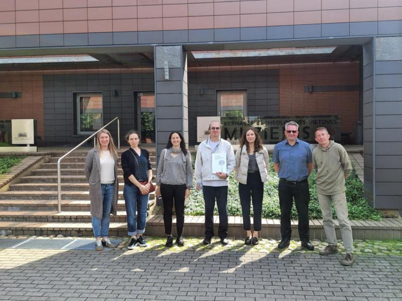  Kultūros ministerijos atstovų vizitas Kernavėje