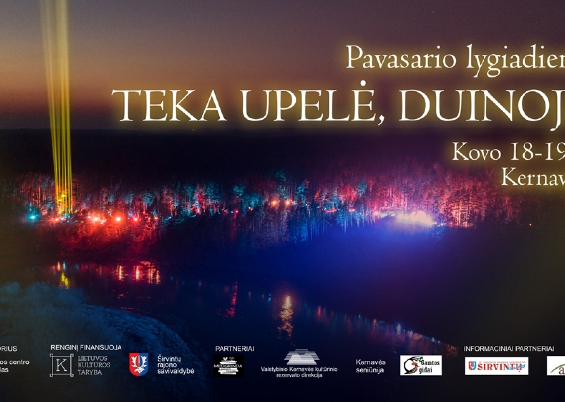 PAVASARIO LYGIADIENIS „TEKA UPELĖ, DUINOJA“