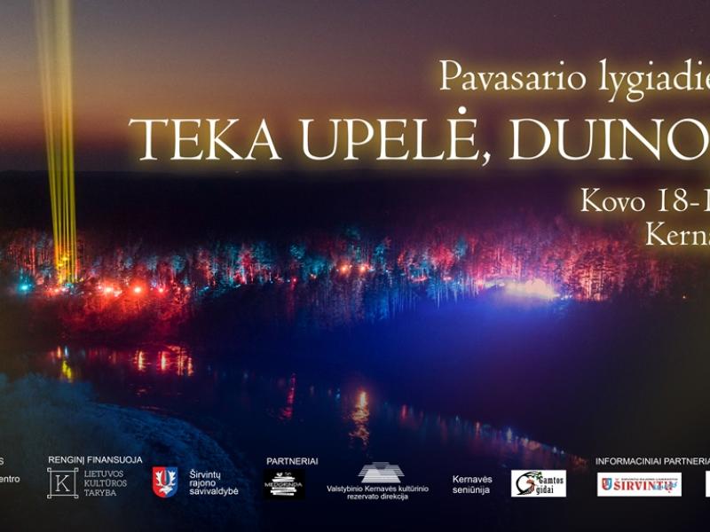 PAVASARIO LYGIADIENIS „TEKA UPELĖ, DUINOJA“