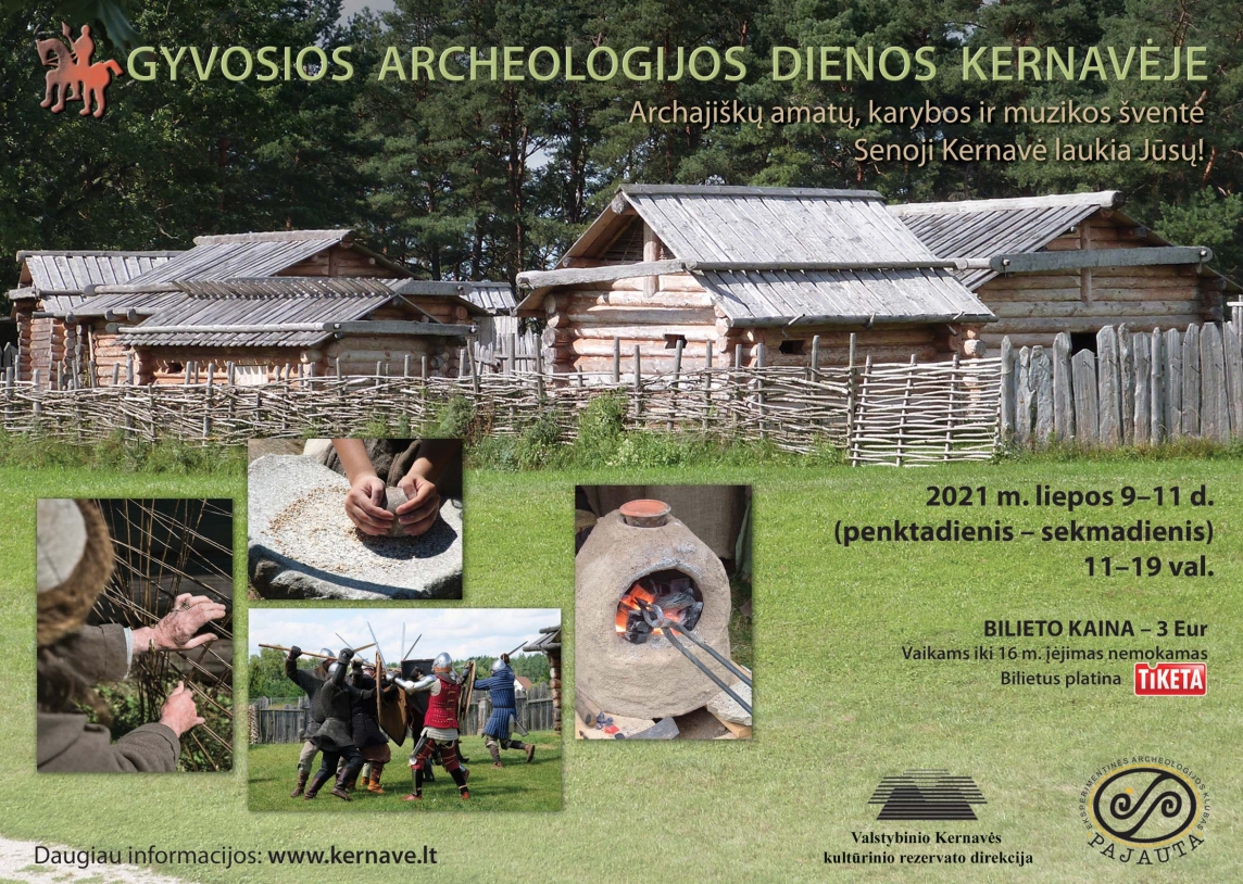 Gyvosios archeologijos dienos Kernavėje