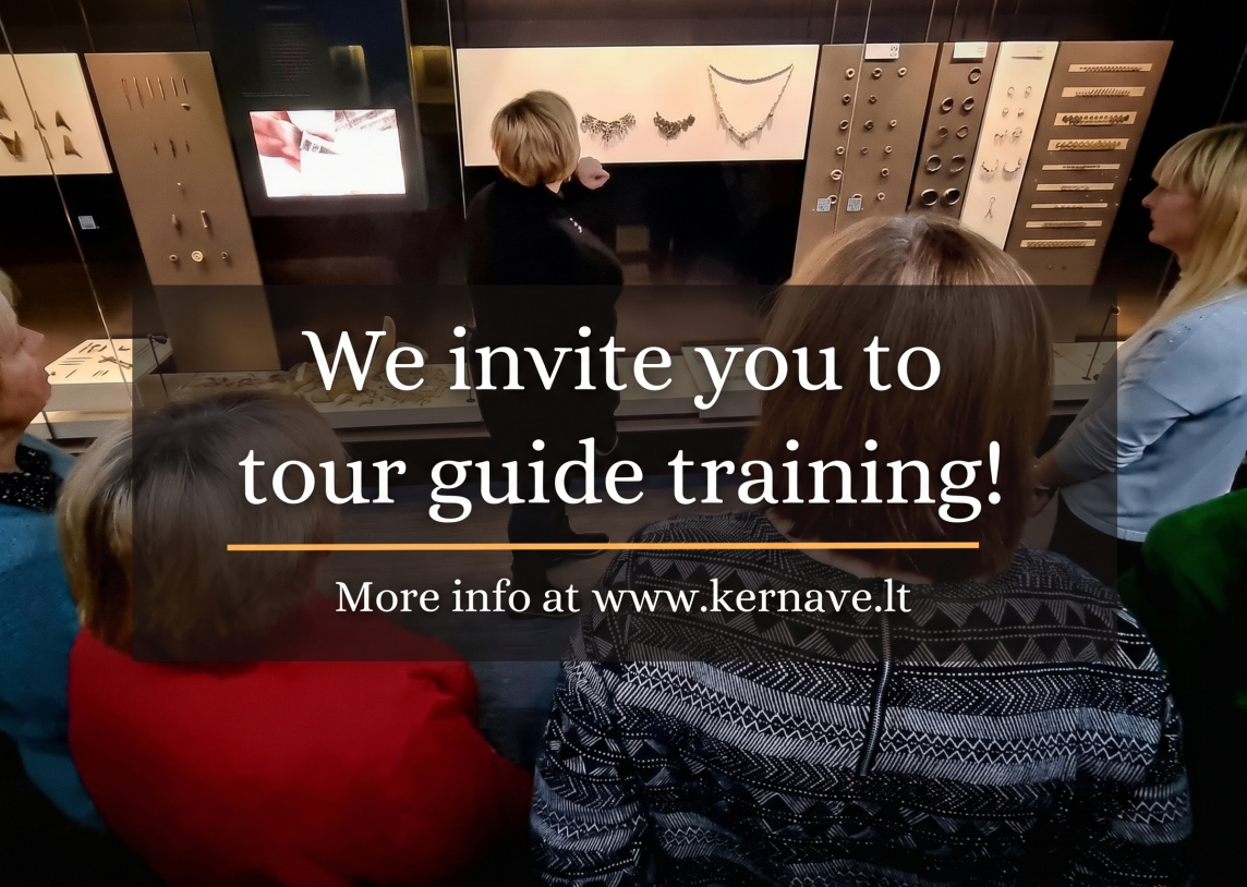 Tour guide training in Kernavė – register now