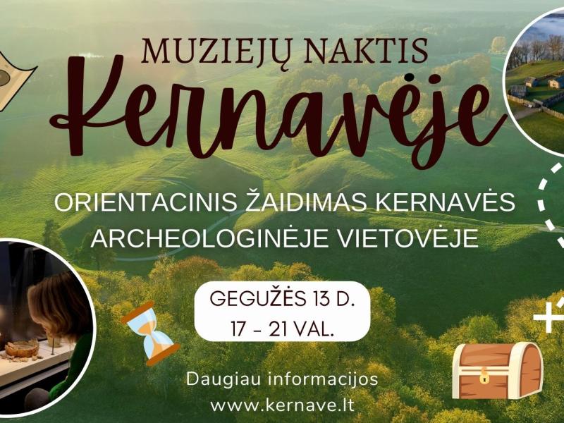 Muziejų naktis Kernavėje