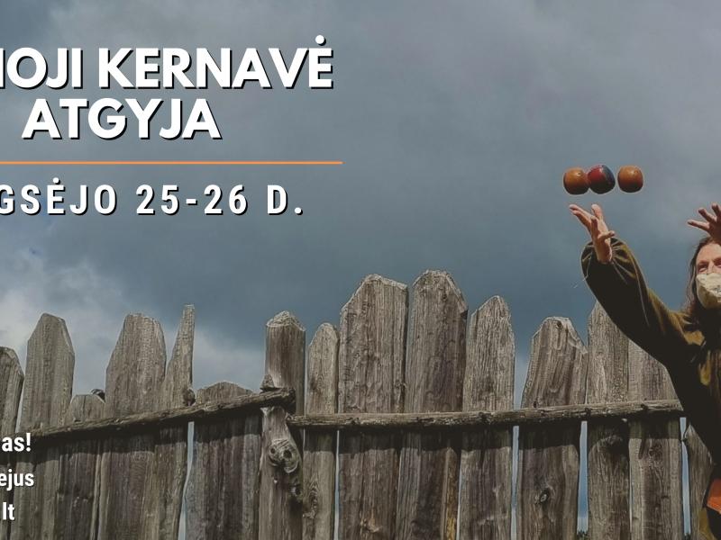 Senoji Kernavė atgyja rugsėjo 25-26 d.