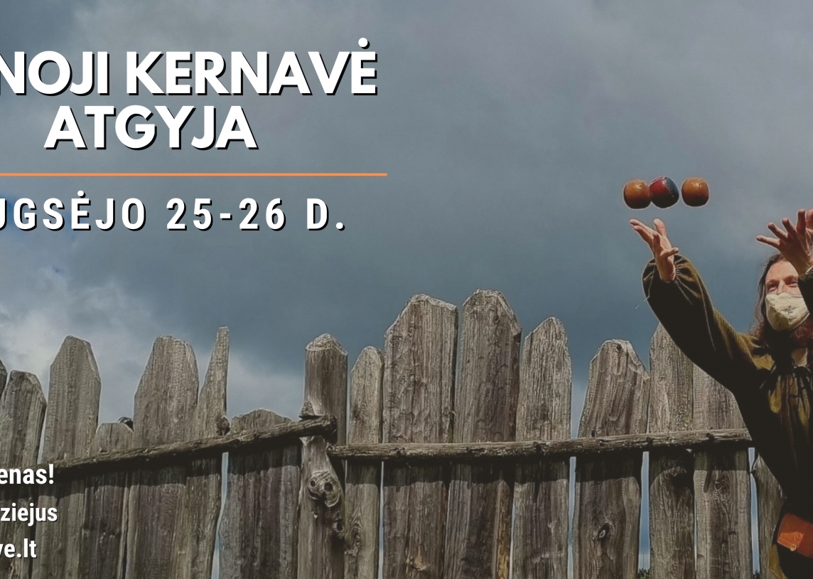 Senoji Kernavė atgyja rugsėjo 25-26 d.