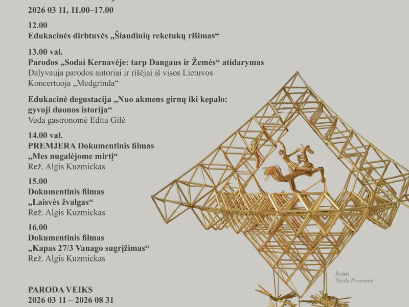 Kviečiame švęsti Kovo 11-ąją Kernavėje