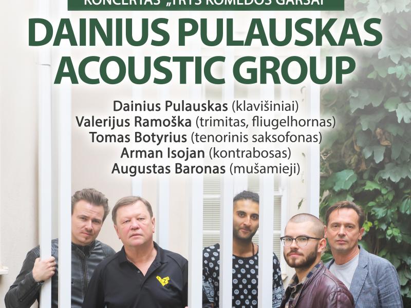  Kviečiame į Dainiaus Pulausko su grupe koncertą Kernavėje