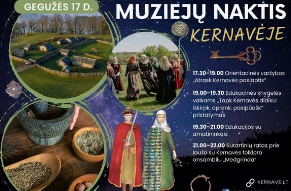 Muziejaus naktis Kernavėje