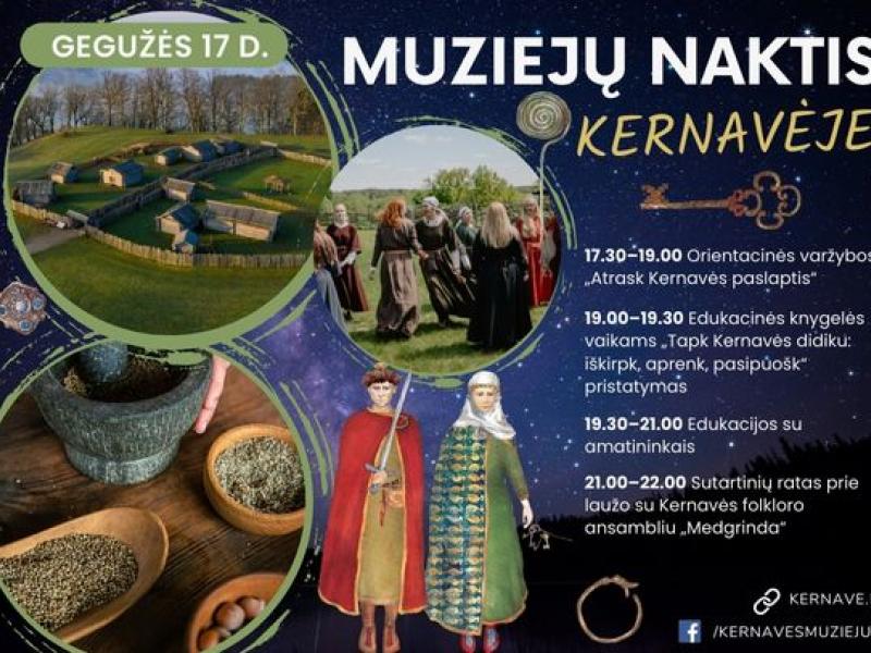 Muziejaus naktis Kernavėje