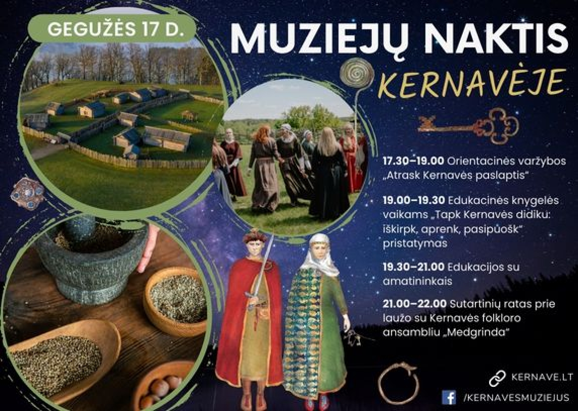 Muziejaus naktis Kernavėje