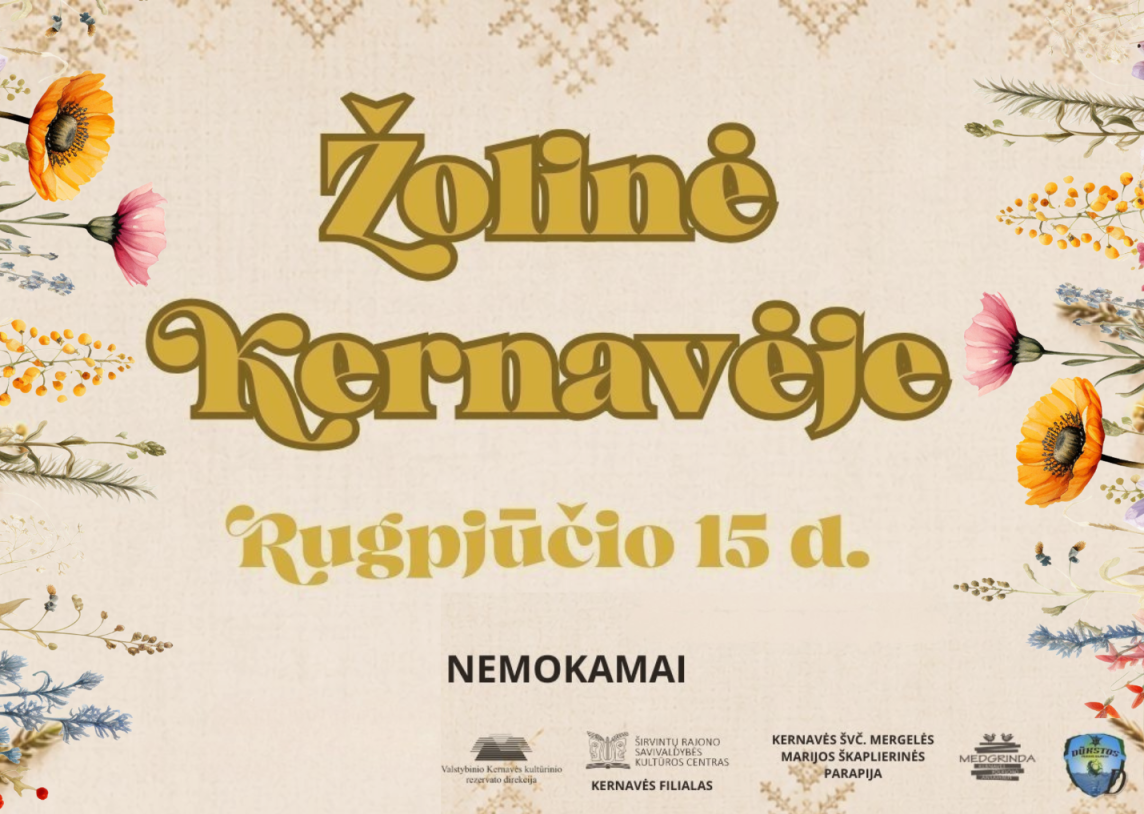 Žolinė Kernavėje 2026