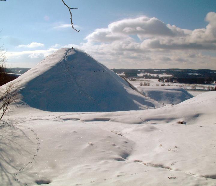 Piliakalnis žiemą