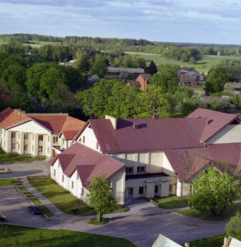 Kernavės kultūros namų pastatas 1993 m.